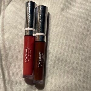 COVERGIRL Melting Pout Liquid Lipstick Set - Red and Brown